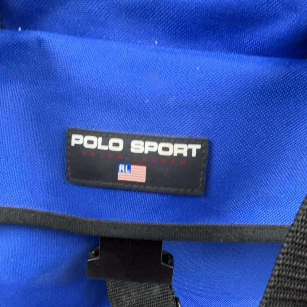 Polo Sport Ralph Lauren Blue Nylon Duffle Bag 23
